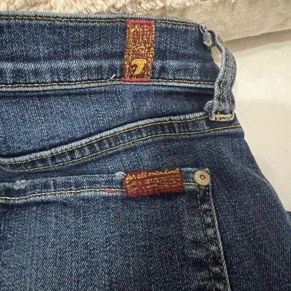 7 for All Mankind Midrise Skinny Jeans - Picture 6 of 7